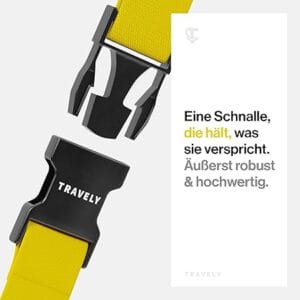 Travely® Premium Koffergurt *