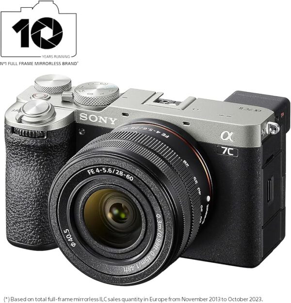 Sony Alpha 7C II – Kompakte Vollformatkamera für Creator & Profis (33 MP, 4K60p, Echtzeit-Autofokus) – Bild 5