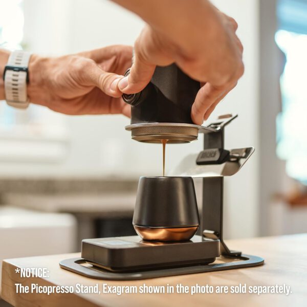 Die geniale WACACO Picopresso – Tragbare Espressomaschine für Profis (18 g Siebträger, manuell) – Bild 7