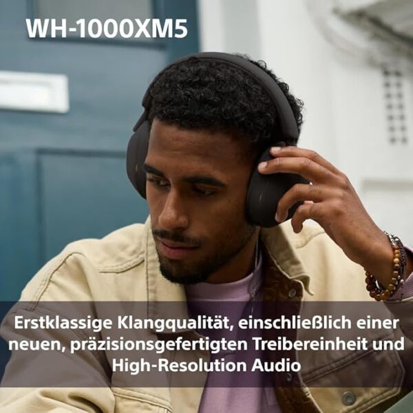 Noise Cancelling Kopfhörer Bluetooth Over-Ear – Sony WH-1000XM5 mit 30h Akku & Hartcase – Bild 8