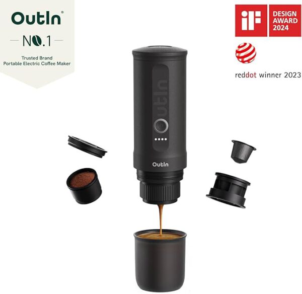 tragbare Espressomaschine mit Akku