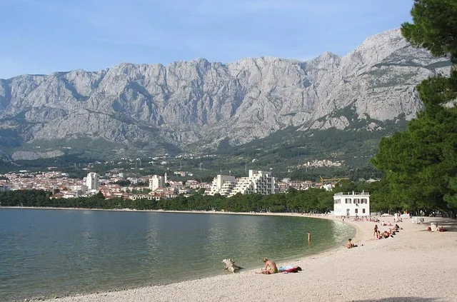 malerische Urlaubsort Makarska