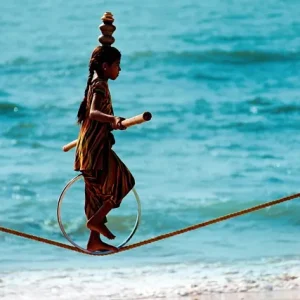 Goa Strandszene Ayurveda Indien